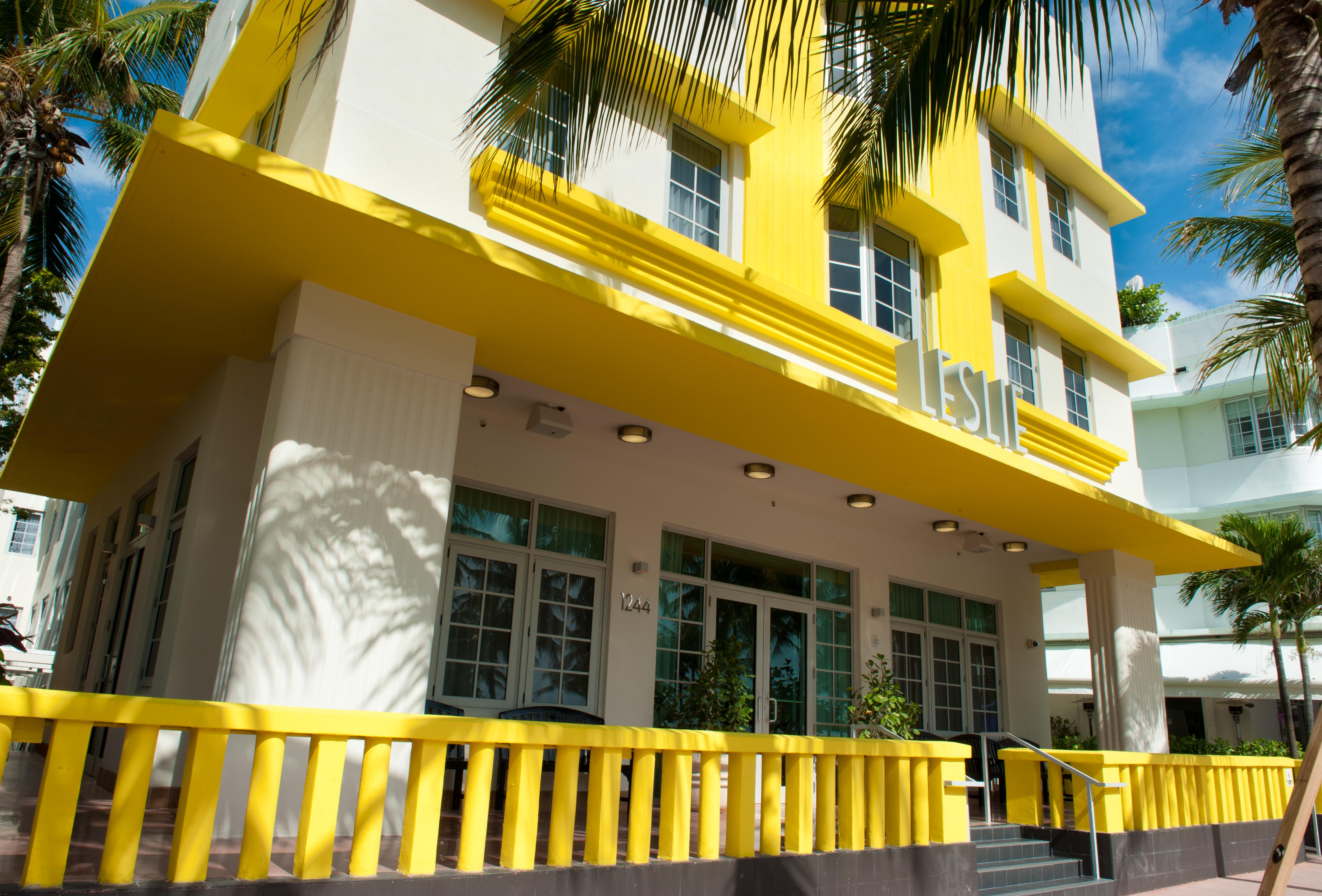 Leslie Hotel Ocean Drive Miami Beach Exterior foto